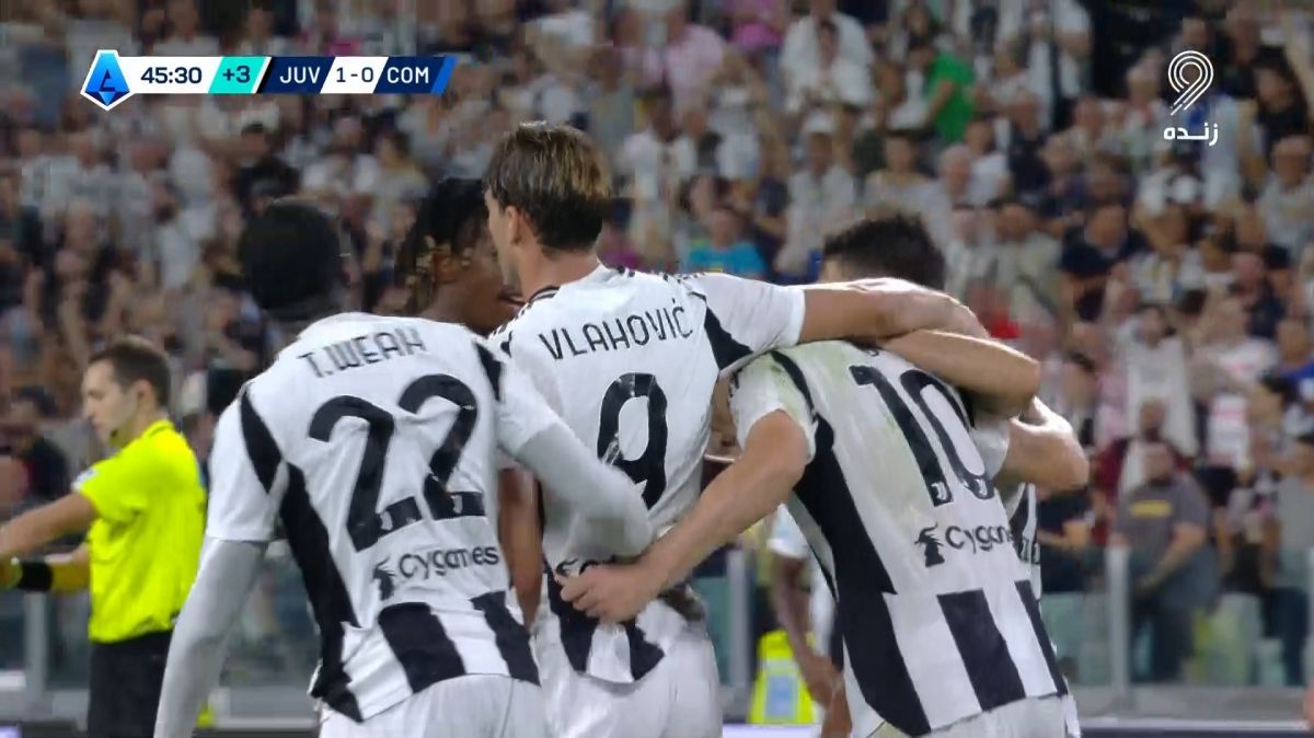 گل دوم یوونتوس به کومو (تیموتی وه آ)