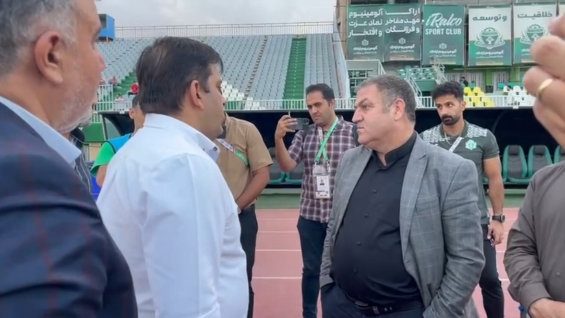 اختصاصی/ گفت و گوی مدیرعامل آلومینیوم اراک با مدیرعامل نساجی درباره وضعیت زمین و ورزشگاه دو باشگاه