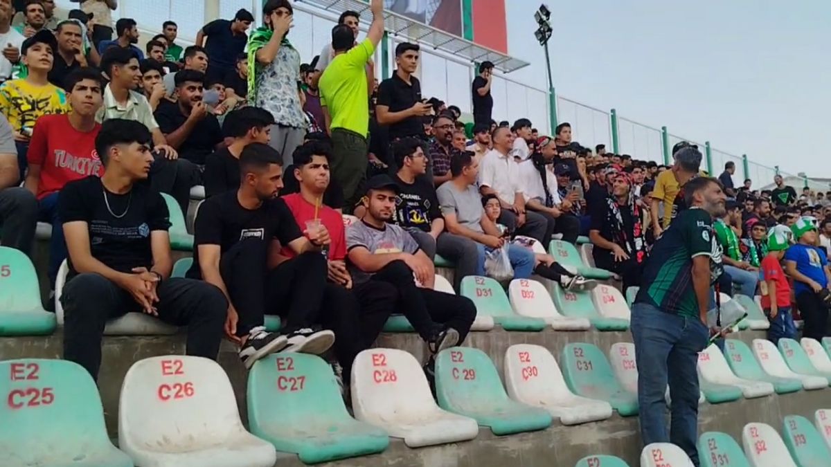 اختصاصی/ تشویق هواداران خیبر پیش از بازی با سپاهان