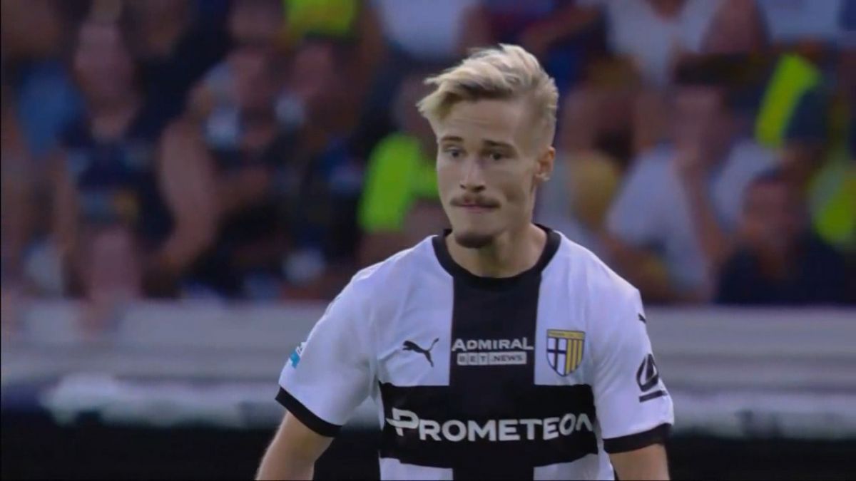 گل دوم پارما به میلان (کانسلیری)