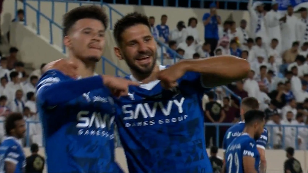 گل دوم الهلال به الاخدود (دبل الکساندر میتروویچ)