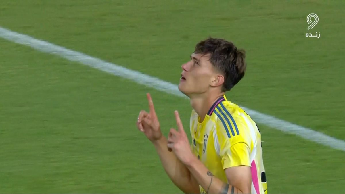 گل دوم یوونتوس به هلاس ورونا (نیکولو ساوونا)