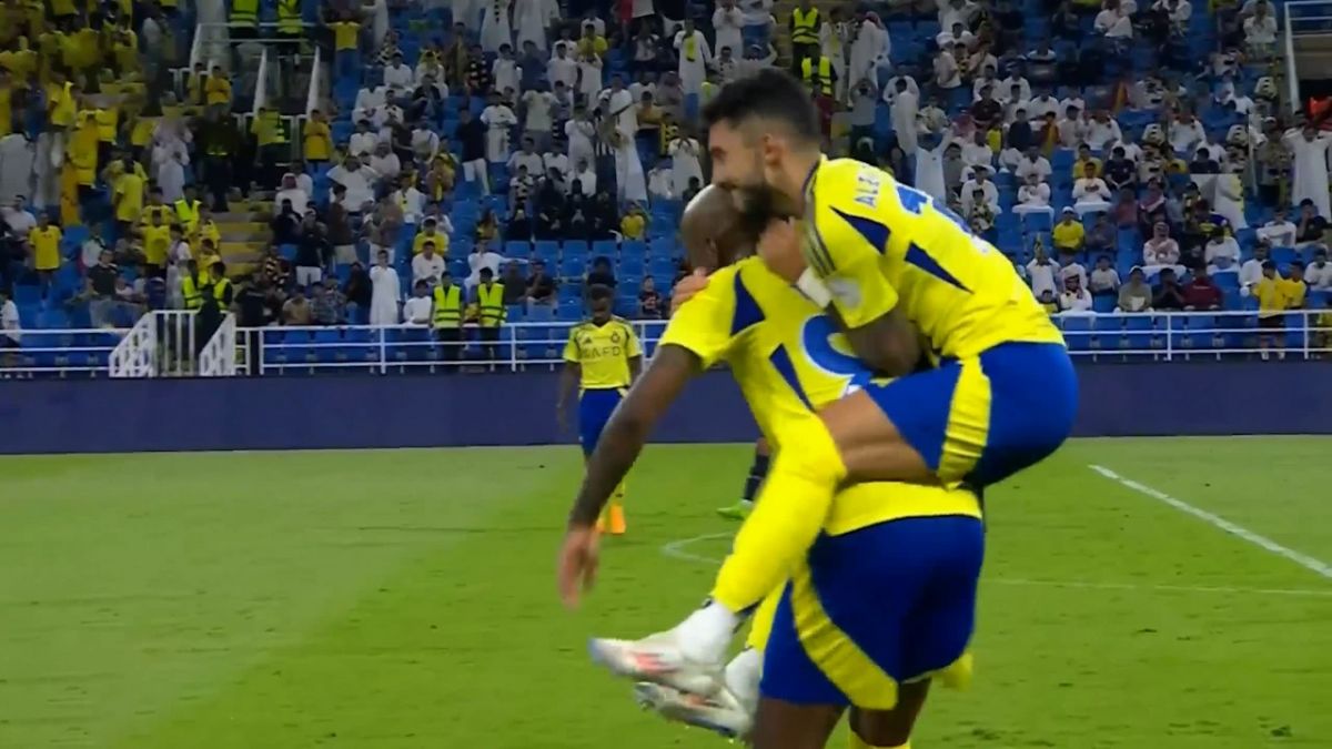 گل چهارم النصر به الفیحا (سوپرگل تالیسکا)