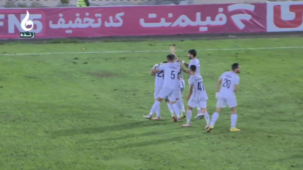 گل سوم ملوان به چادرملو اردکان (گل زیبای نیما انتظاری)