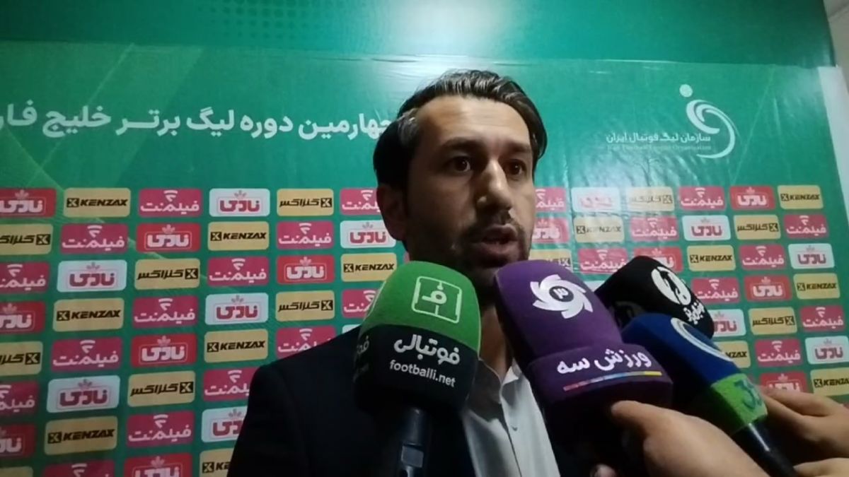 اختصاصی/ صحبت های سرپرست سپاهان در پایان دیدار مقابل شمس آذر