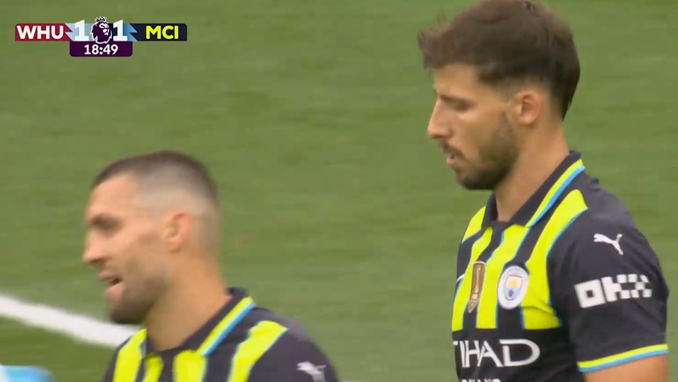 گل اول وستهام به منچسترسیتی (گل به خودی دیاز)