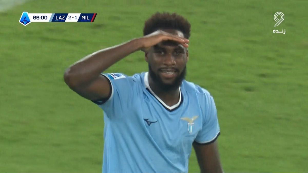 گل دوم لاتزیو به میلان (بولایه دیا)