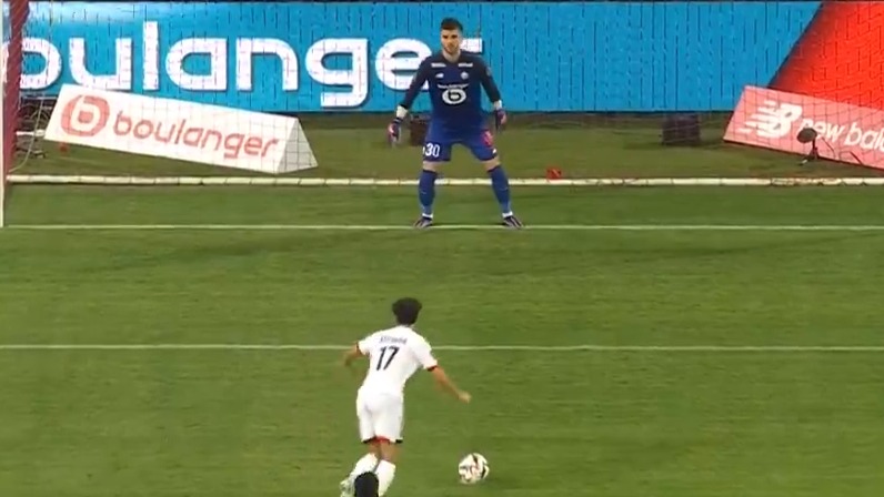 گل اول پاری سن ژرمن به لیل (ویتینیا)