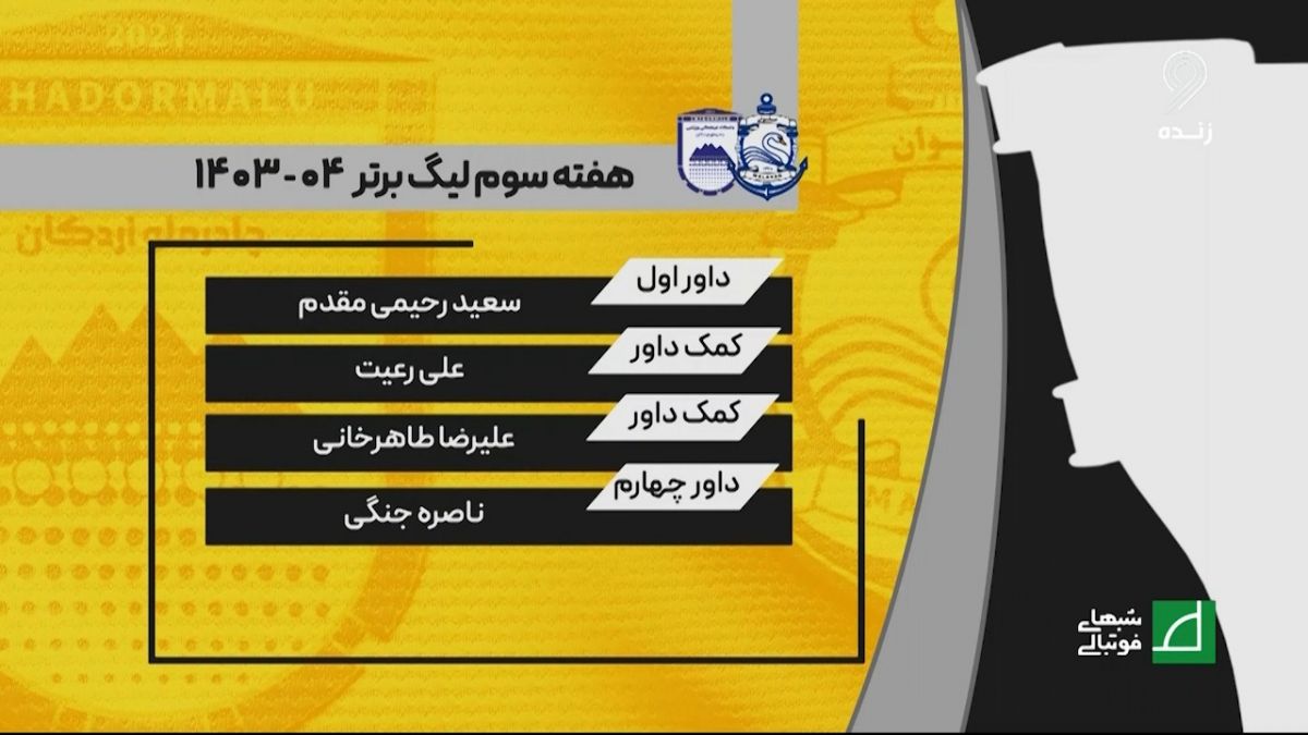 شبهای فوتبالی/ کارشناسی داوری ملوان - چادرملو