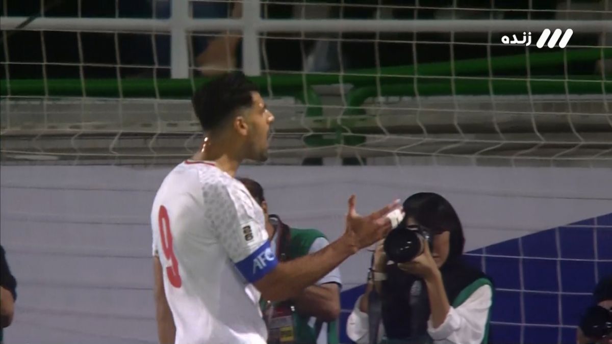 گل اول ایران به قرقیزستان (مهدی طارمی)