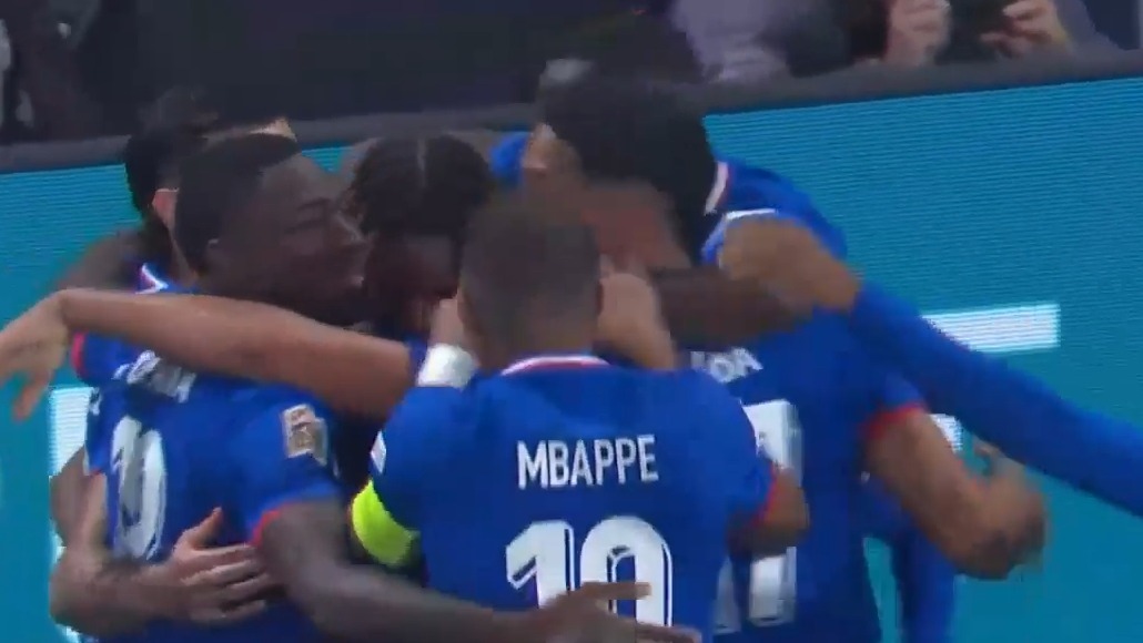 گل اول فرانسه به ایتالیا (بارکولا  ثانیه 13)