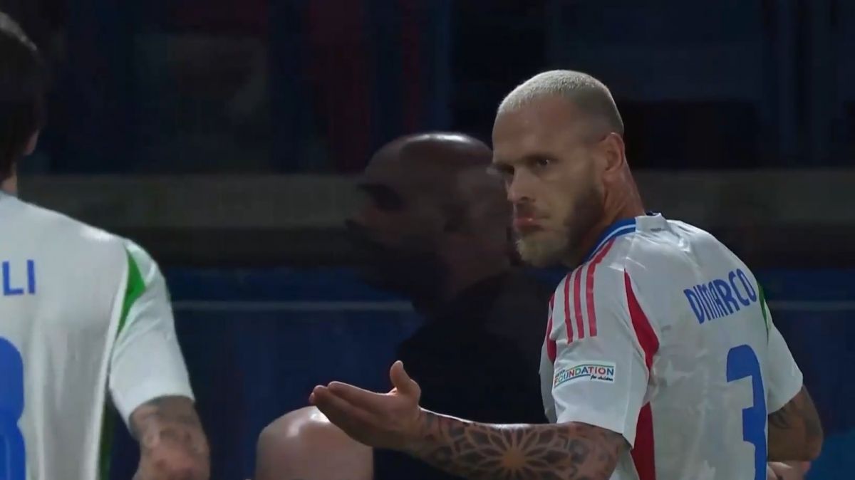 گل اول ایتالیا به فرانسه (سوپرگل والی دیمارکو)