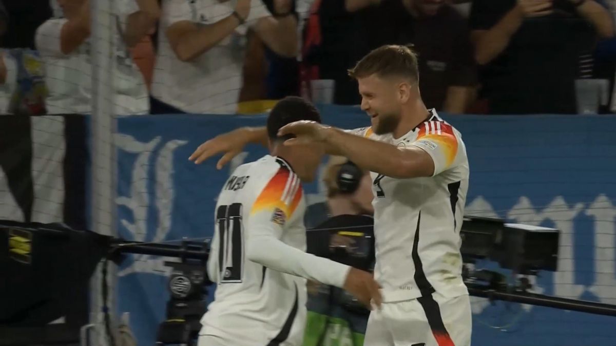 گل اول آلمان به مجارستان (نیکلاس فولکروگ)