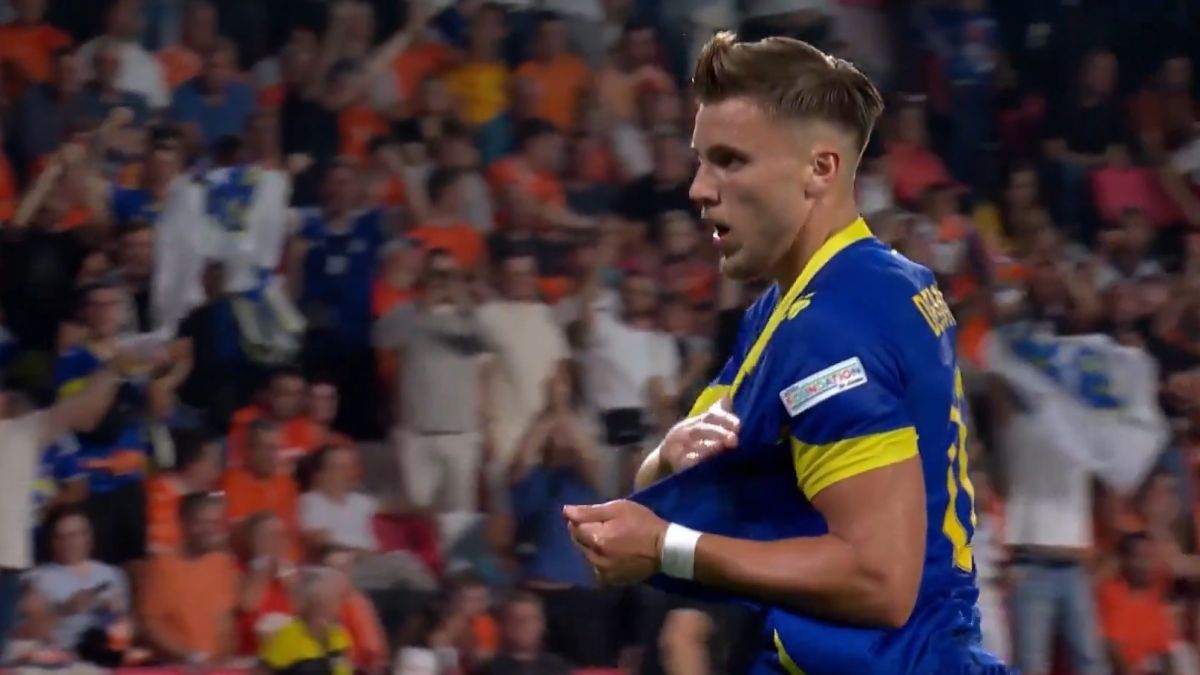 گل اول بوسنی به هلند (دمیروویچ)