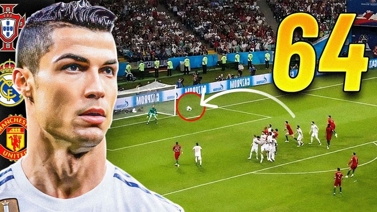 همه 64 گل کریستیانو رونالدو از روی ضربات ایستگاهی