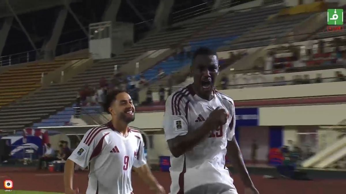 گل دوم قطر به کره شمالی (سوپرگل المعز علی)