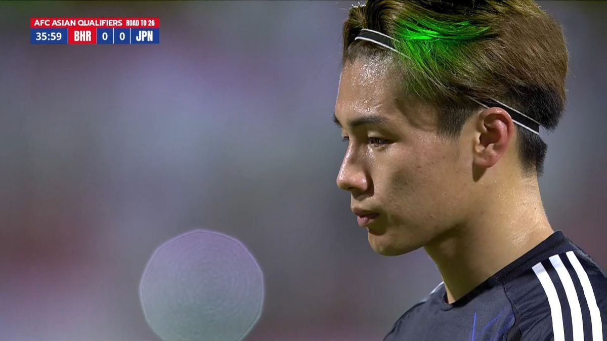 گل اول ژاپن به بحرین (آیاسه یوئدا - پنالتی)