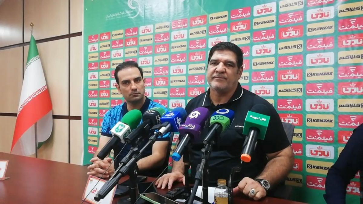 اختصاصی/ صحبت های رضا مهاجری در نشست خبری قبل از بازی خیبر مقابل فولاد