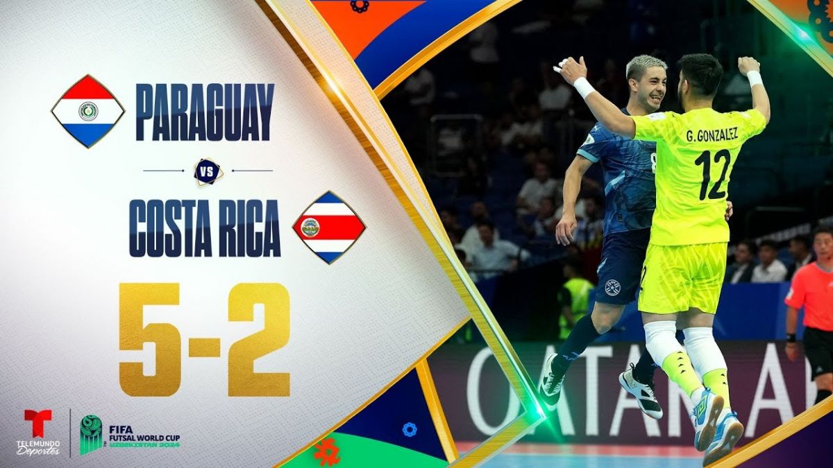 خلاصه بازی فوتسال پاراگوئه 5-2 کاستاریکا (جام جهانی فوتسال 2024)