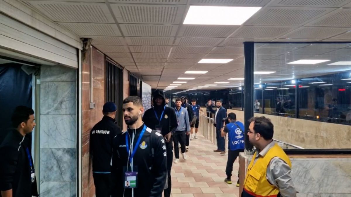 اختصاصی/ ورود تیم الغرافه به ورزشگاه شهرقدس