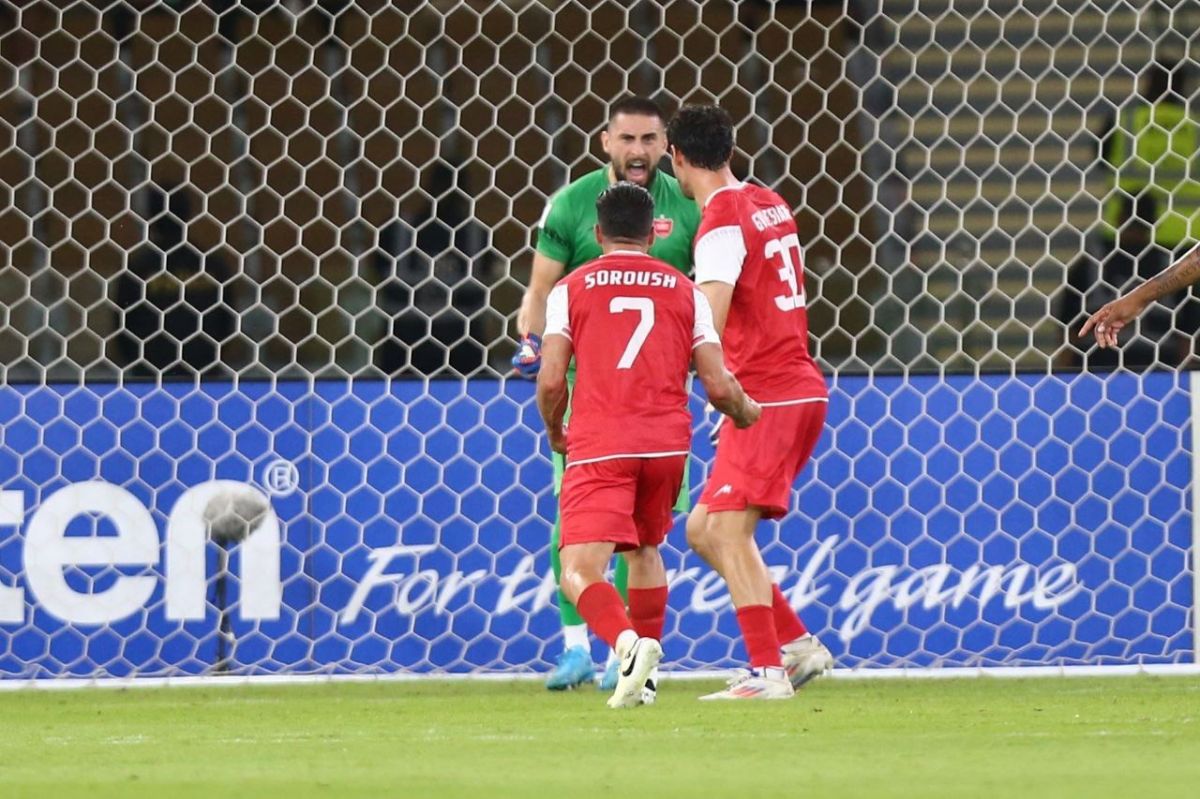 تمجید AFC از دروازهبان پرسپولیس پس از مهار پنالتی محرز