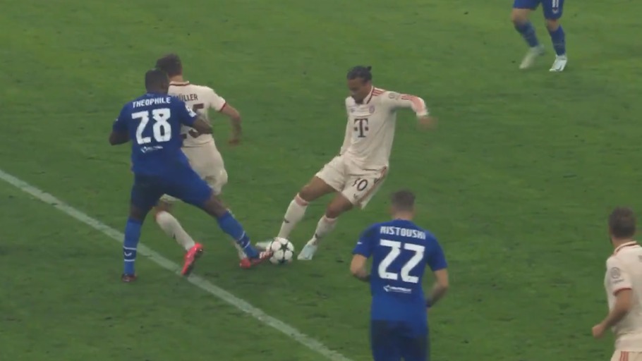 گل هشتم بایرن مونیخ به دینامو زاگرب (لروی سانه)