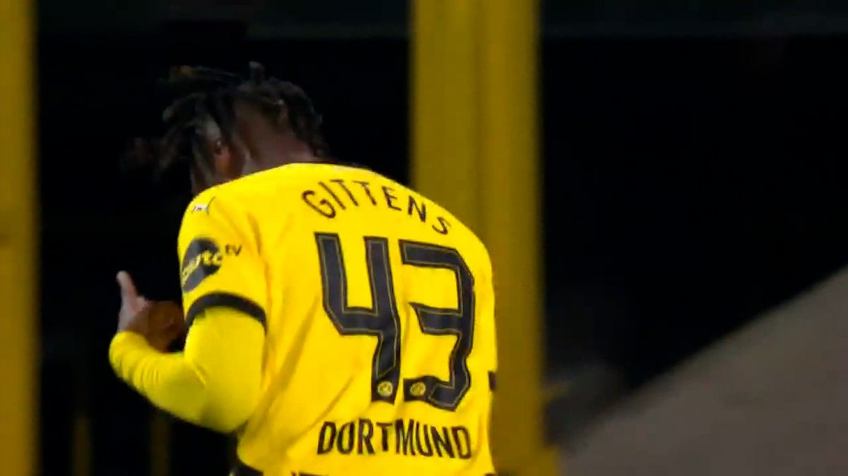 گل اول دورتموند به کلوب بروژ (گیتنز)