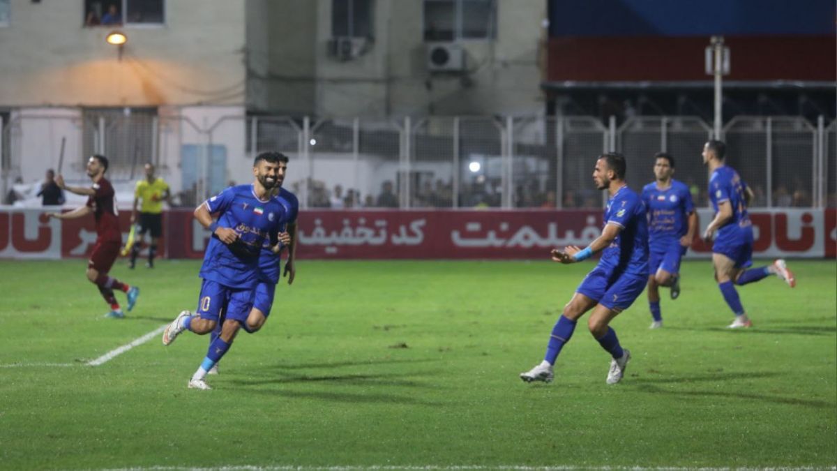 بازی کامل نساجی مازندران 2-2 استقلال