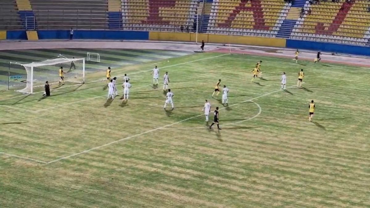 گلهای بازی پارس جنوبی جم 2-1 نفت مسجدسلیمان از زاویه دوربین فوتبالی (سوپرکاشته عسگری)