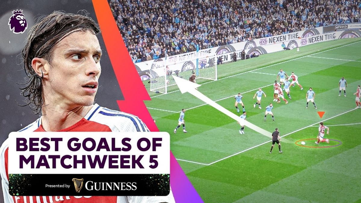 گلهای تماشایی هفته پنجم لیگ برتر انگلیس 25-2024