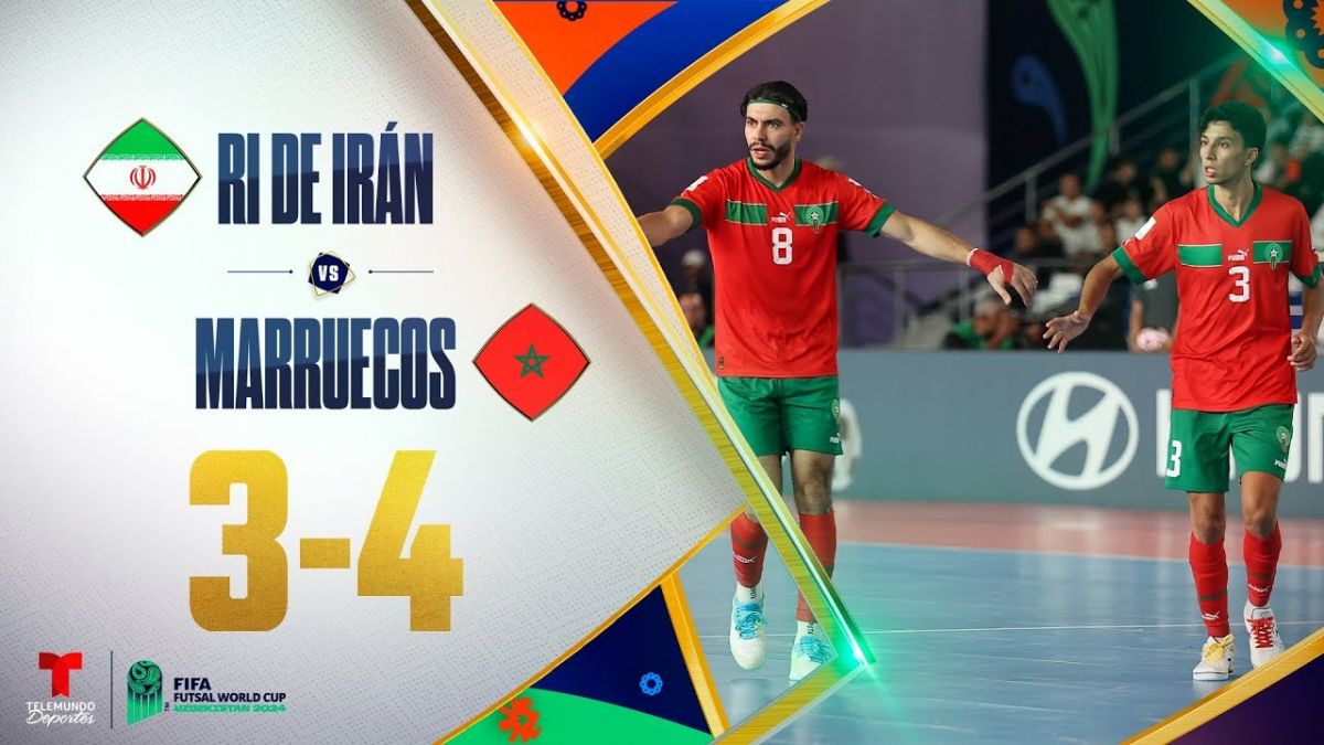 خلاصه بازی ایران 3-4 مراکش (1/8 نهایی جام جهانی فوتسال)