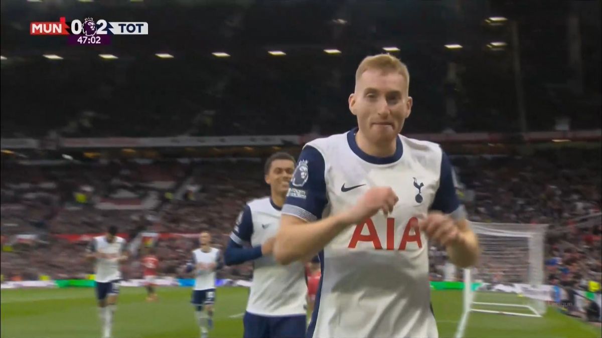 گل دوم تاتنهام به منچستریونایتد (کولوسفسکی)