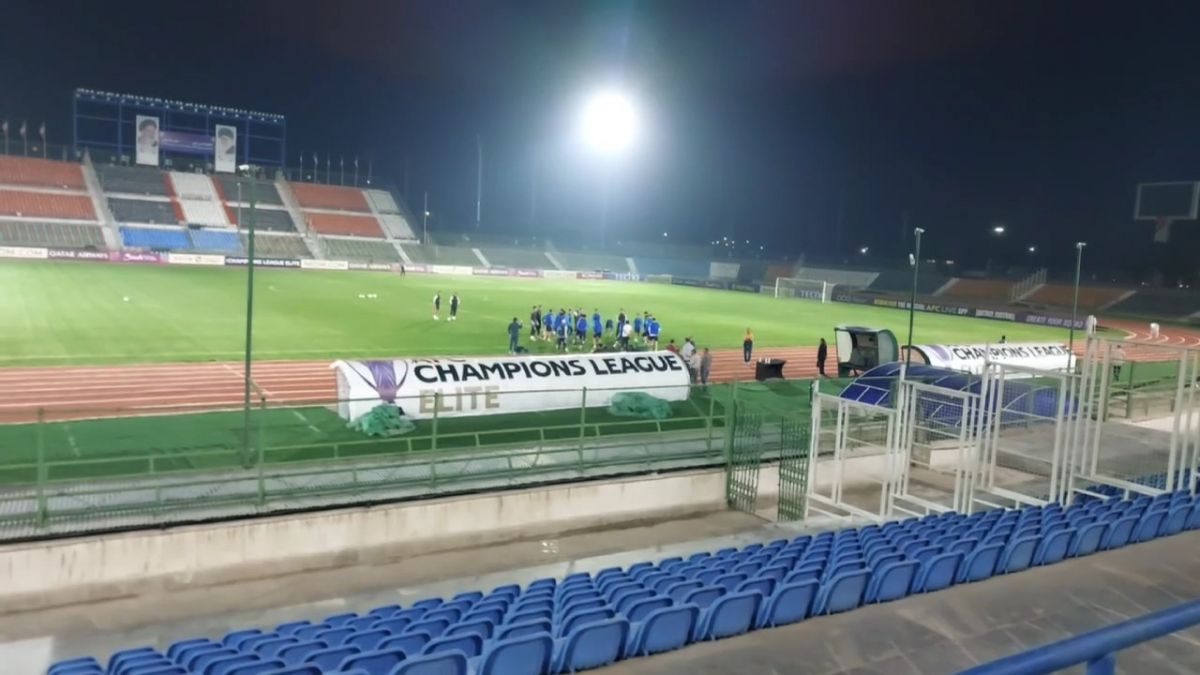 اختصاصی/ لحظاتی از تمرین تیم پاختاکور در ورزشگاه شهر قدس پیش از تقابل با پرسپولیس