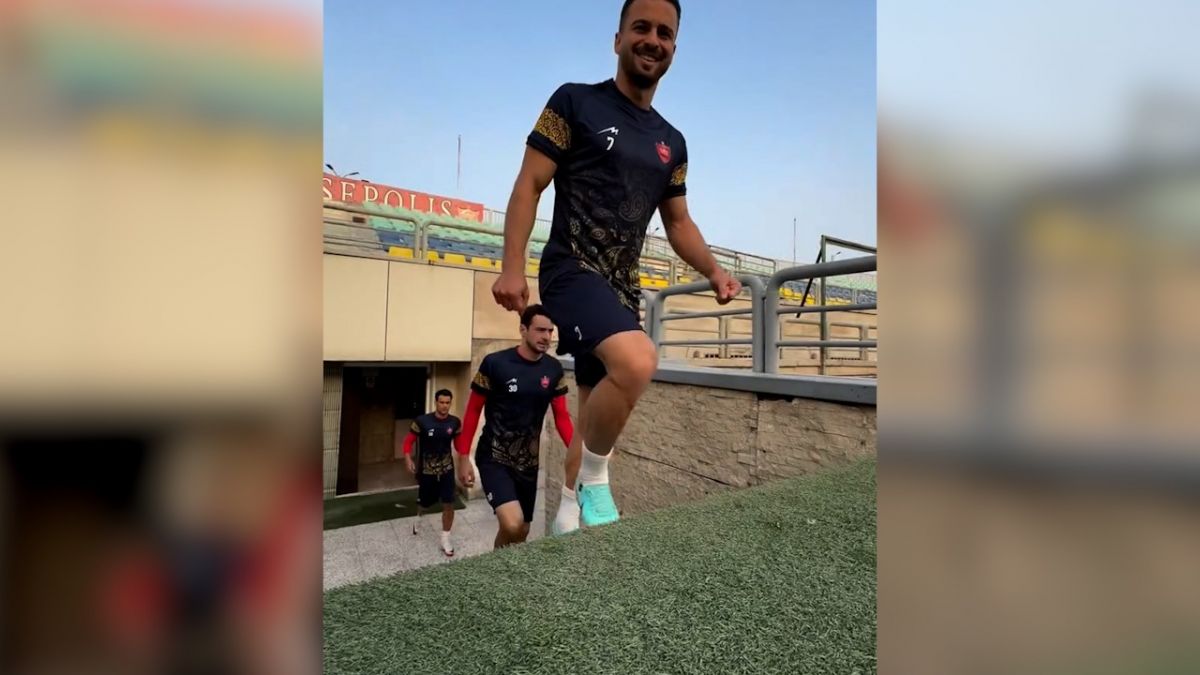 آخرین تمرین پرسپولیس قبل از بازی با پاختاکور