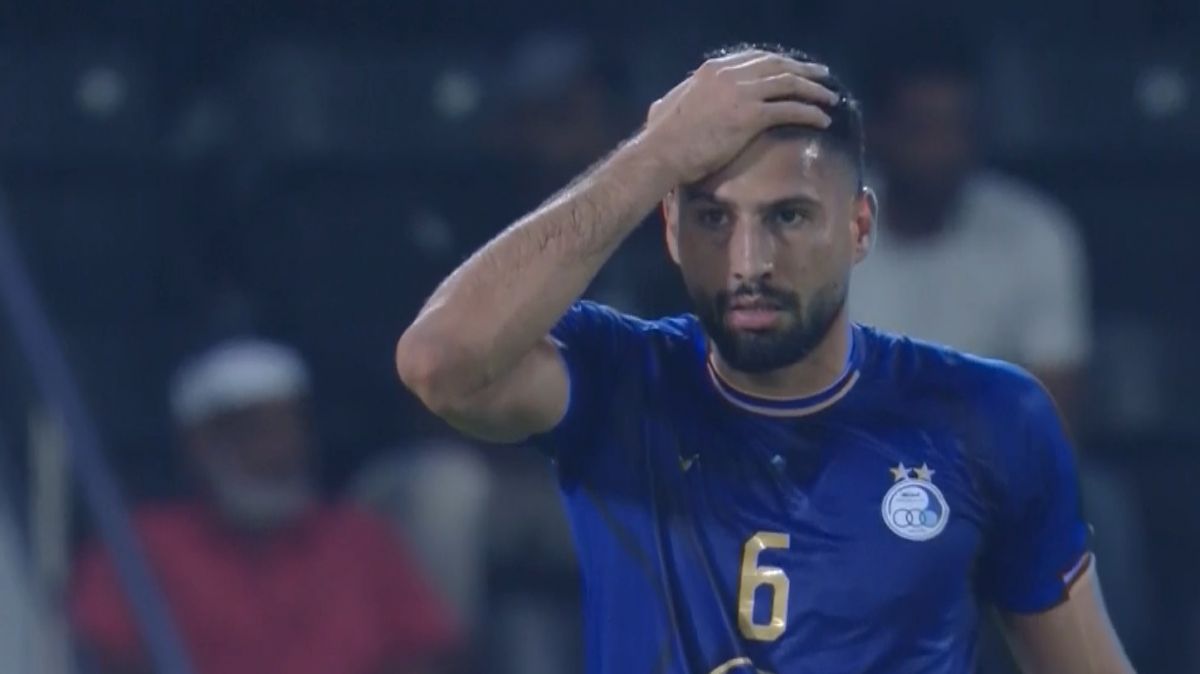 ضربه سر تماشایی سلیمی با واکنش زیبای دروازه بان السد تبدیل به گل نشد