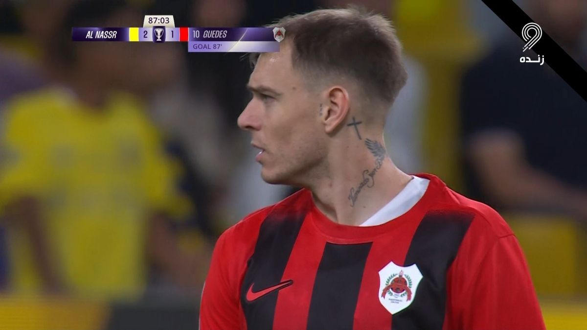 گل اول الریان به النصر (راجر گوئدس)