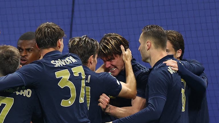 گل اول یوونتوس به لایپزیش (ولاهوویچ)