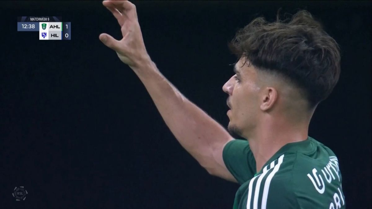 گل اول الاهلی عربستان به الهلال (گابی ویگا)