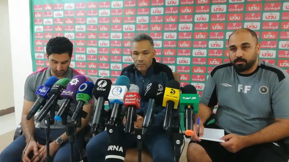 اختصاصی/ نشست خبری پایان بازی استقلال خوزستان و سپاهان