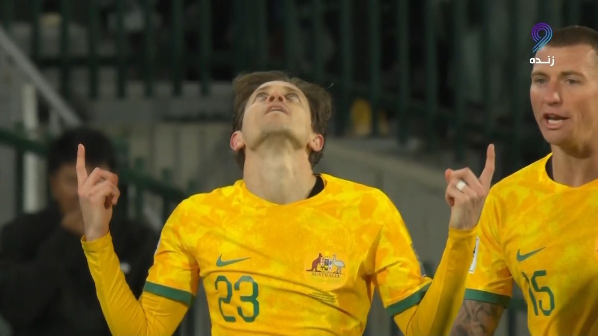 گل دوم استرالیا به چین (سوپرگل گودوین)