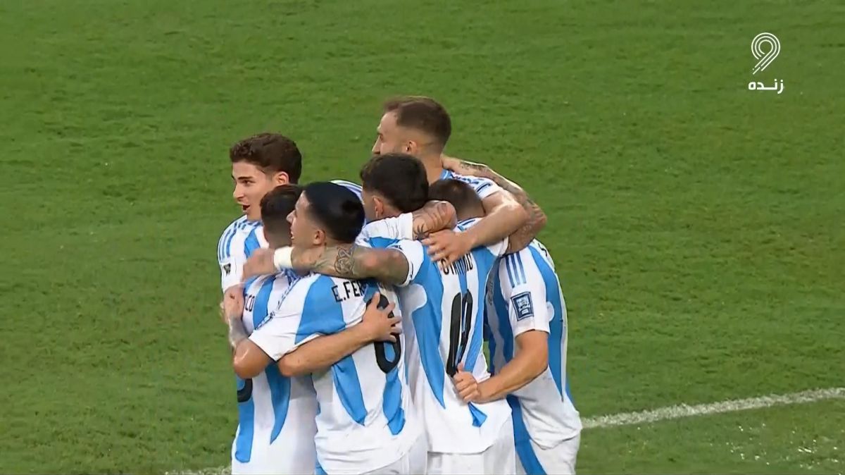 گل اول آرژانتین به ونزوئلا (اوتامندی)