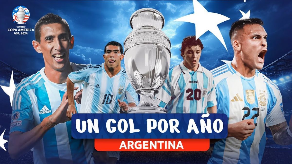 بهترین گلهای تیم ملی آرژانتین در هر دوره کوپا آمریکا (از 1993 تا 2024)