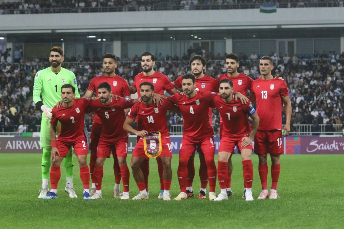 گلیاپوچ بازیکنان تیم ملی قبل از دیدار با قطر