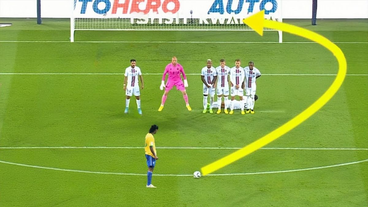 گل های ضربات کاشته فوق العاده از رونالدینیو