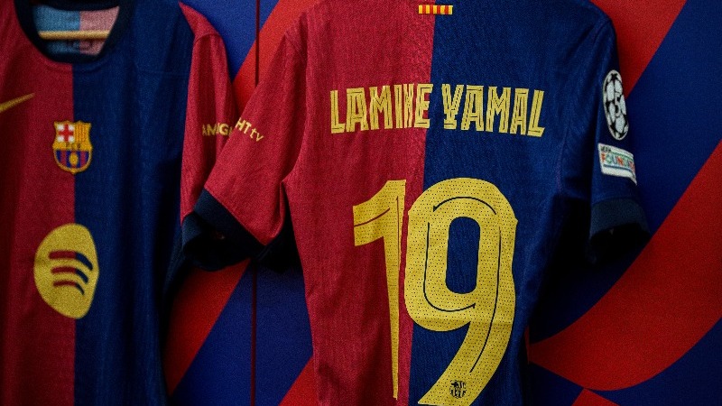 رختکن بارسلونا پیش از تقابل با بایرن مونیخ