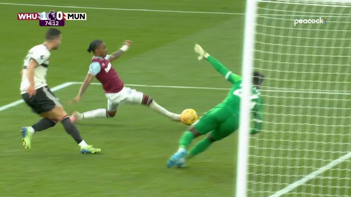 گل اول وستهام به منچستریونایتد (کریسنسیو سومرویل)