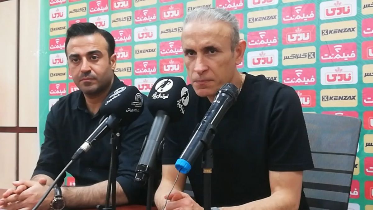 اختصاصی/ نشست خبری بعد از بازی فولاد - سپاهان