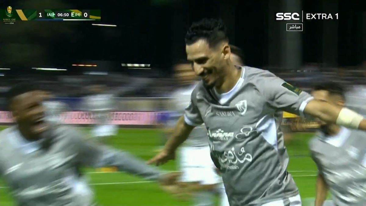 گل اول الطائی به الهلال (الجووید)