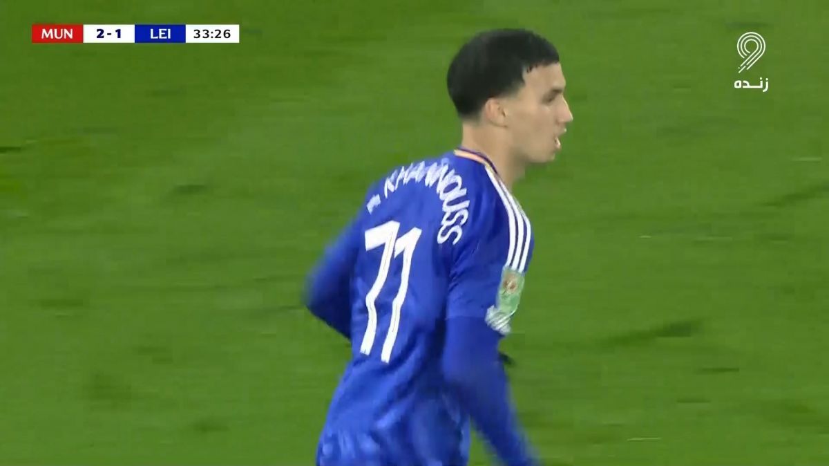 گل اول لسترسیتی به منچستریونایتد (بیلال ال خانوس)