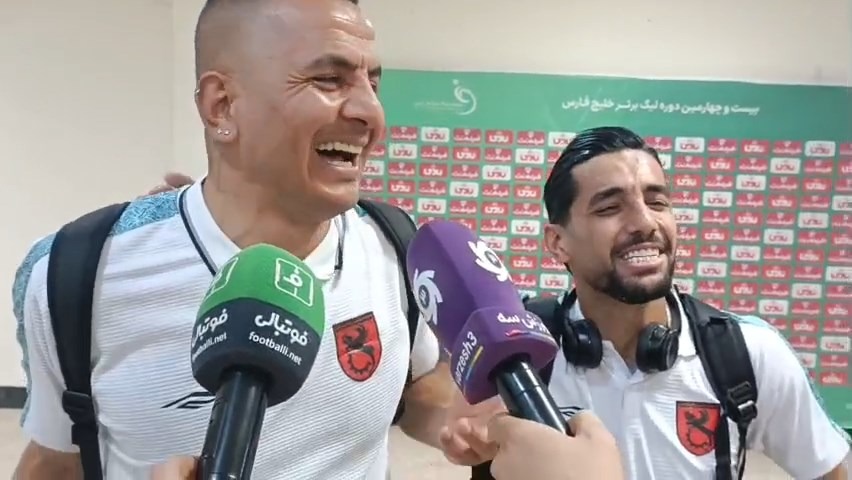اختصاصی/ صحبتهای بازیکنان مس رفسنجان بعد از بازی با نساجی